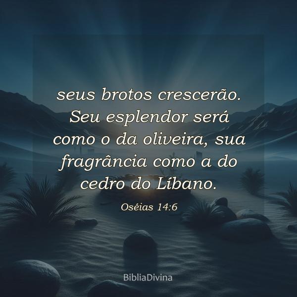 Oséias 14:6