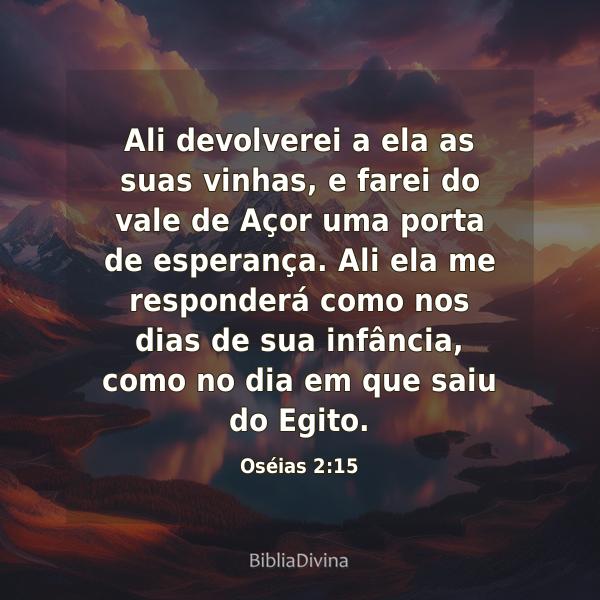 Oséias 2:15