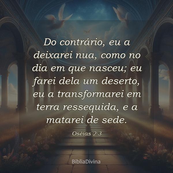 Oséias 2:3