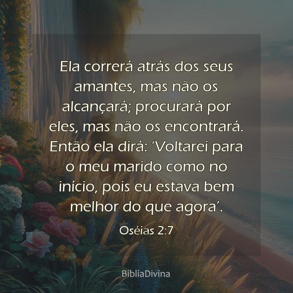 Oséias 2:7