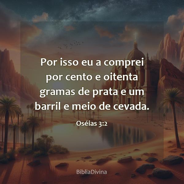 Oséias 3:2