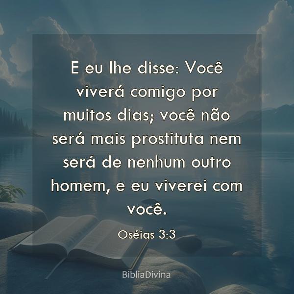 Oséias 3:3