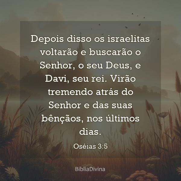 Oséias 3:5