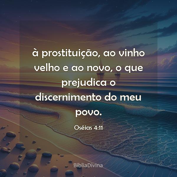 Oséias 4:11