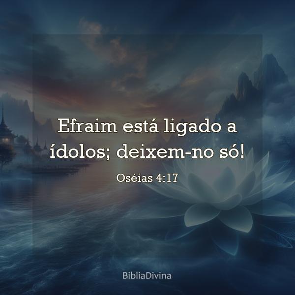 Oséias 4:17