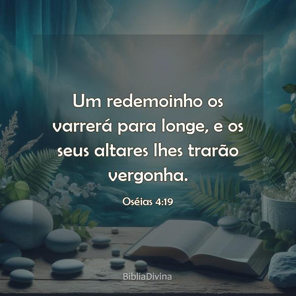 Oséias 4:19