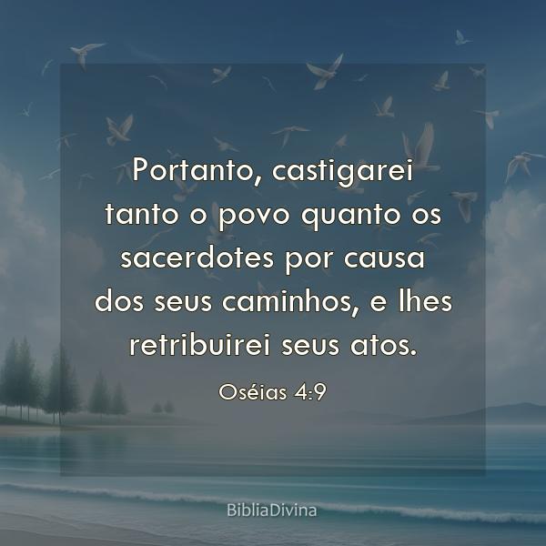 Oséias 4:9