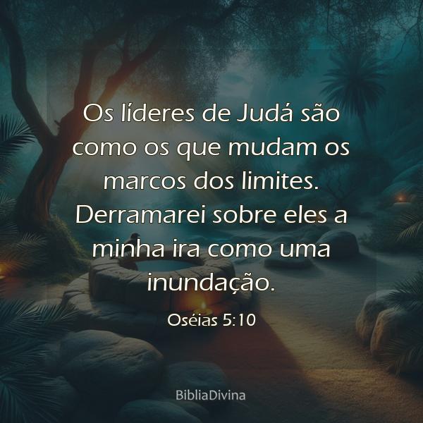 Oséias 5:10