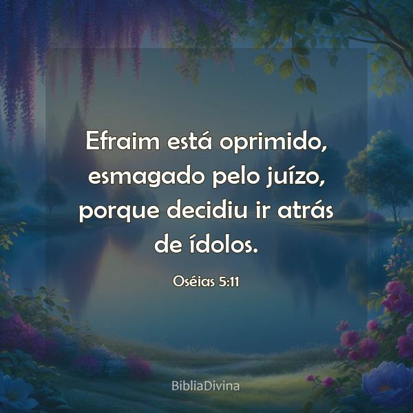 Oséias 5:11