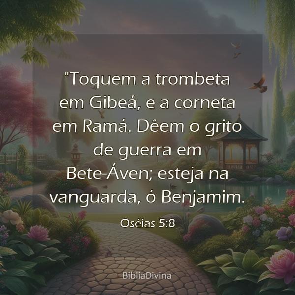 Oséias 5:8