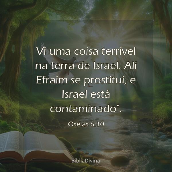 Oséias 6:10