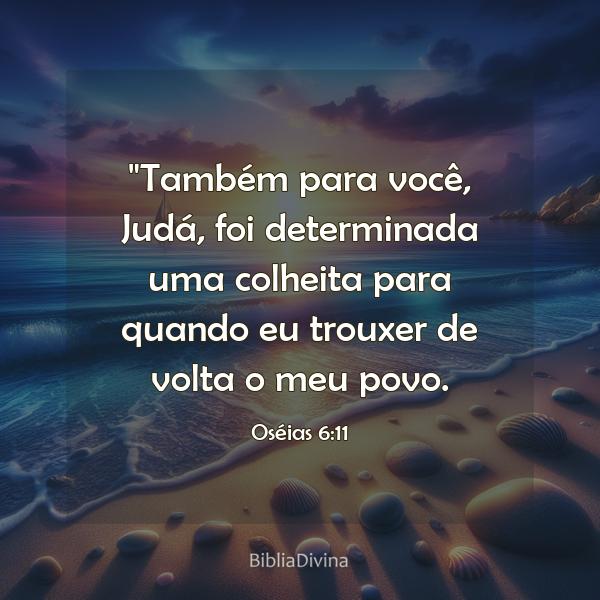 Oséias 6:11