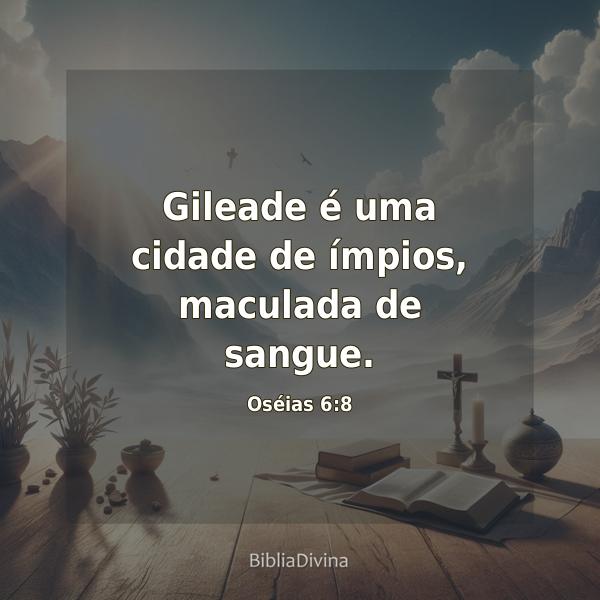 Oséias 6:8