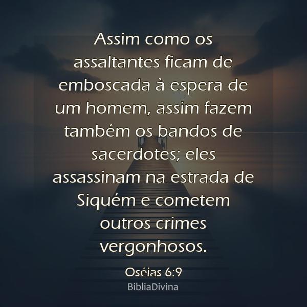 Oséias 6:9