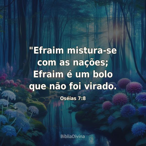 Oséias 7:8