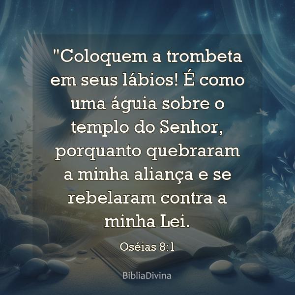 Oséias 8:1