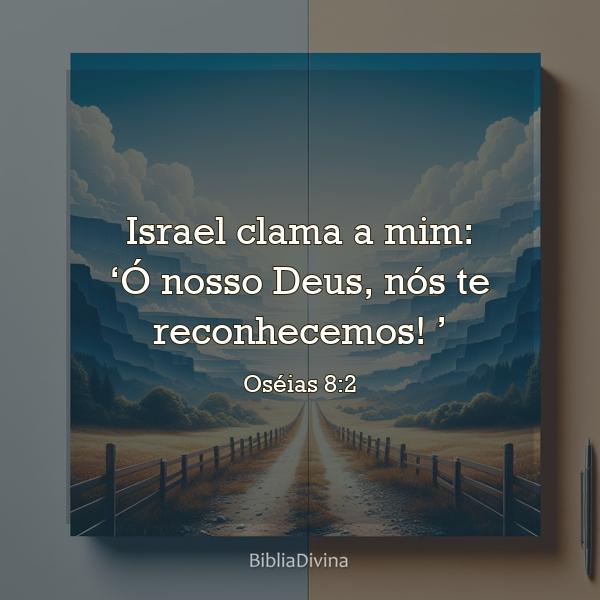 Oséias 8:2