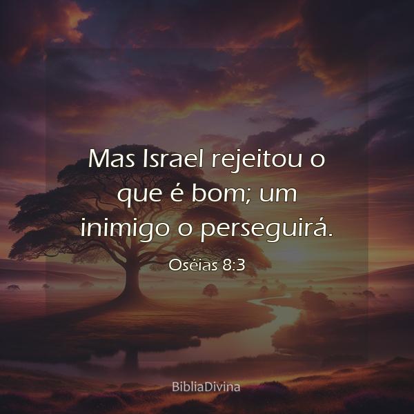 Oséias 8:3