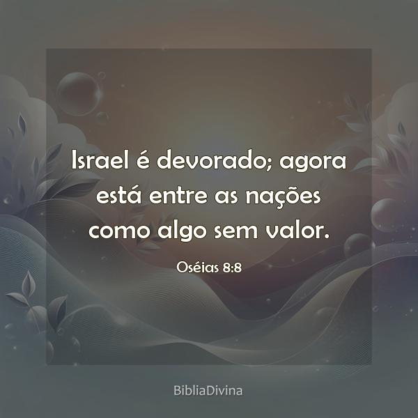 Oséias 8:8