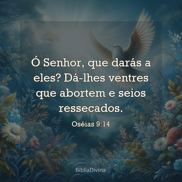 Oséias 9:14