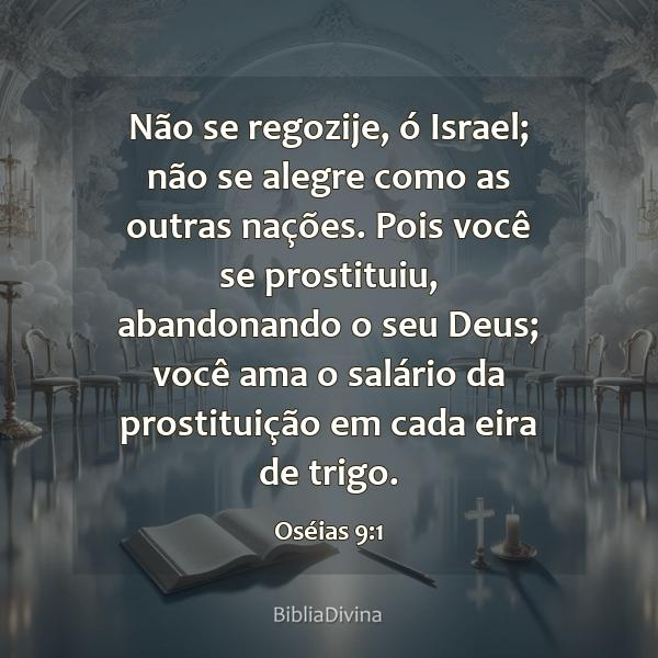 Oséias 9:1