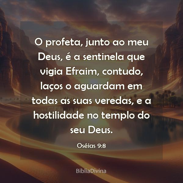 Oséias 9:8