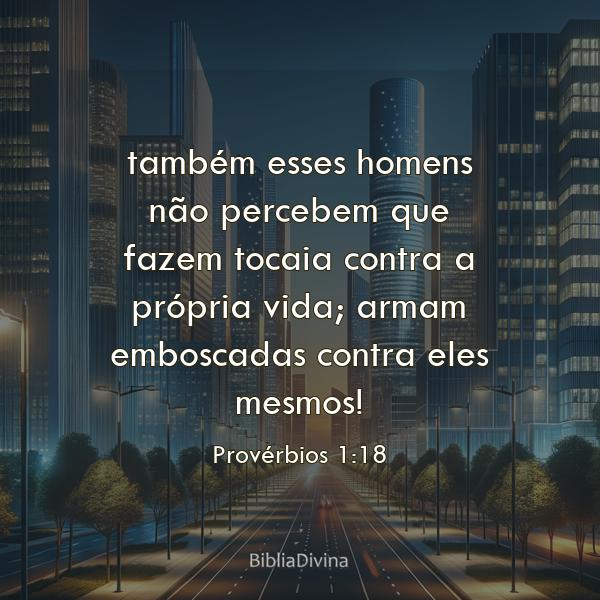 Provérbios 1:18