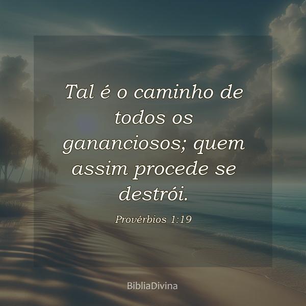 Provérbios 1:19