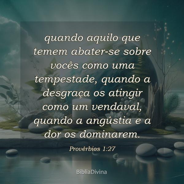 Provérbios 1:27