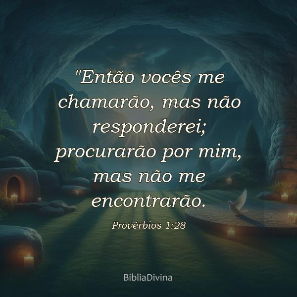 Provérbios 1:28