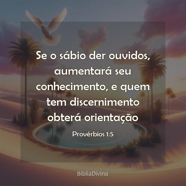 Provérbios 1:5