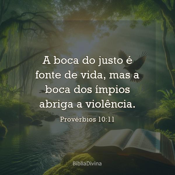 Provérbios 10:11