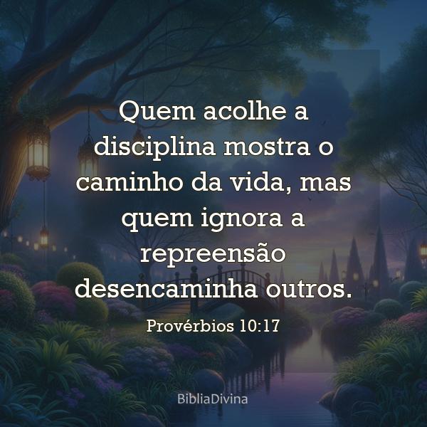 Provérbios 10:17