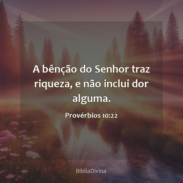 Provérbios 10:22