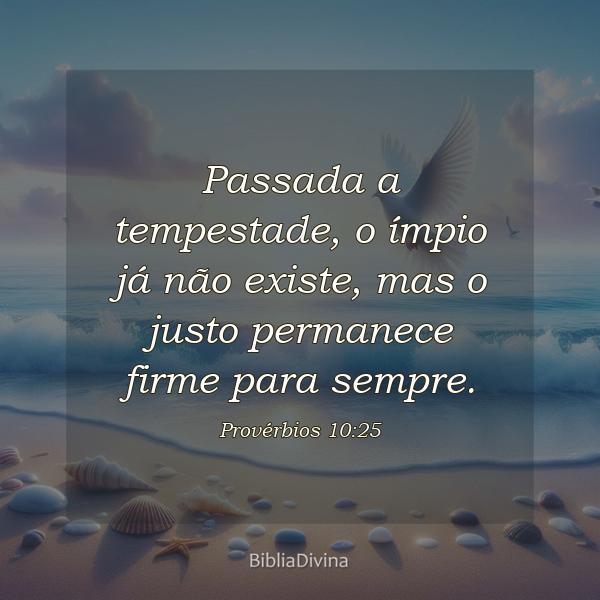 Provérbios 10:25