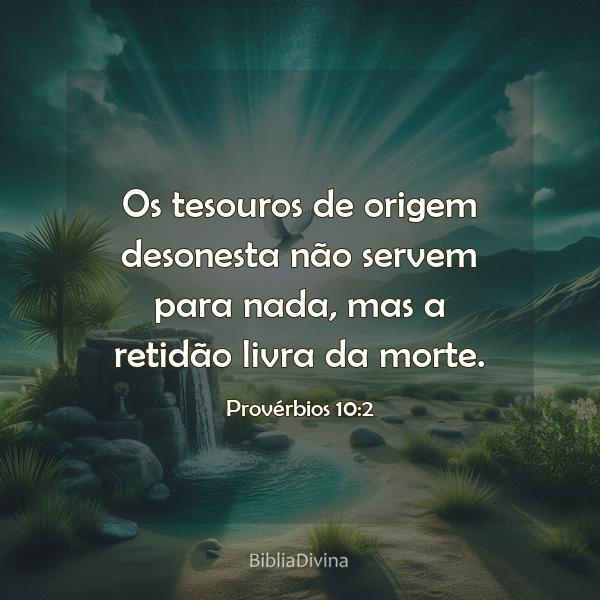 Provérbios 10:2