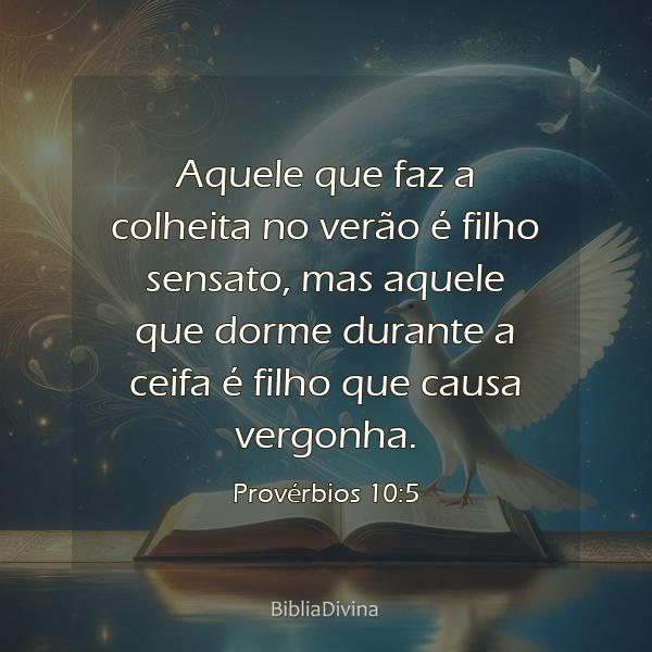 Provérbios 10:5