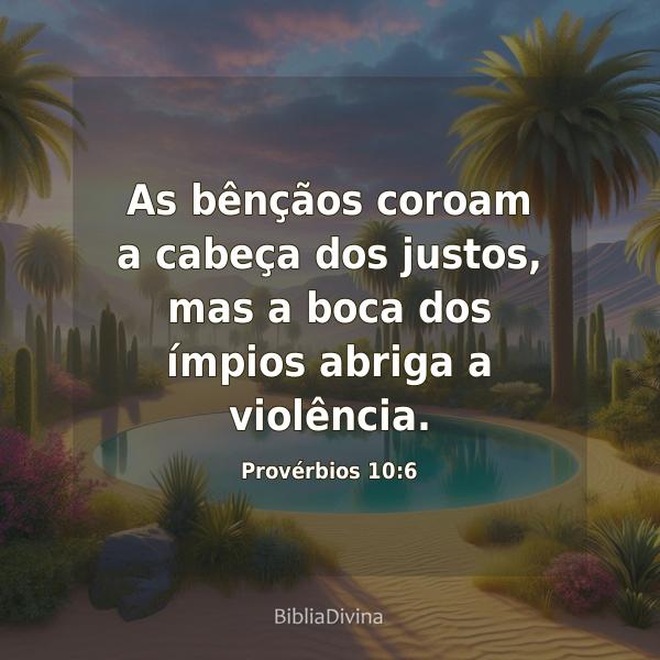 Provérbios 10:6