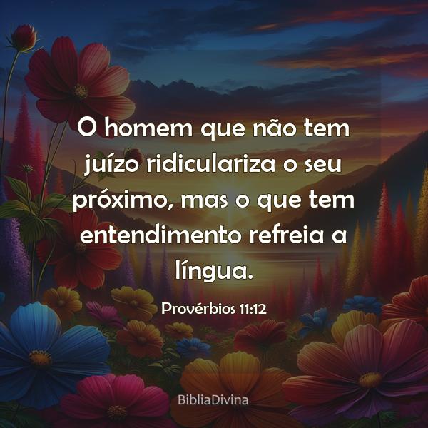 Provérbios 11:12