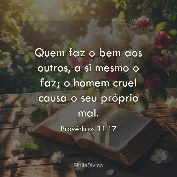 Provérbios 11:17