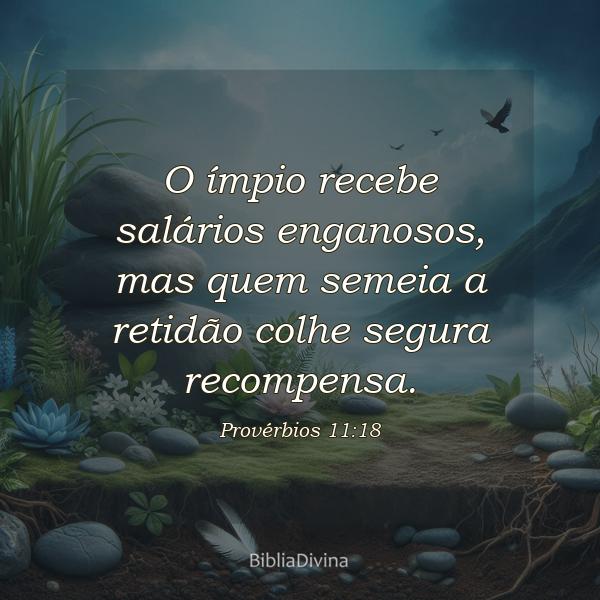 Provérbios 11:18