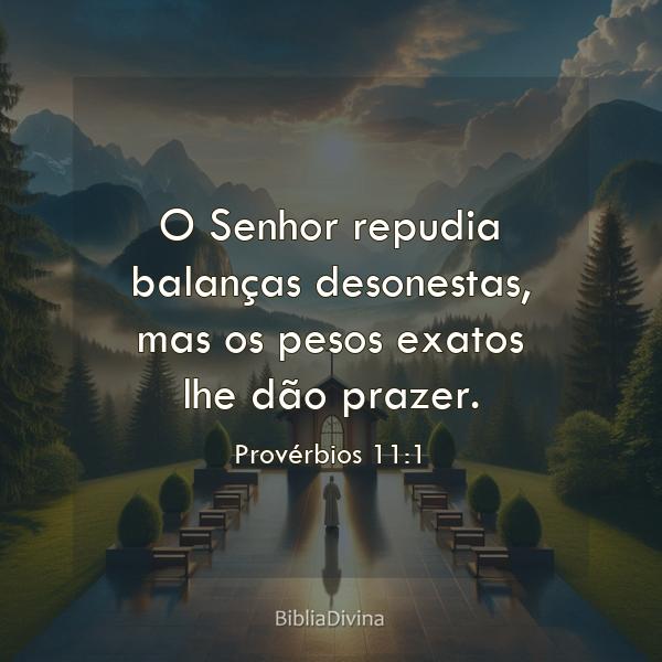 Provérbios 11:1