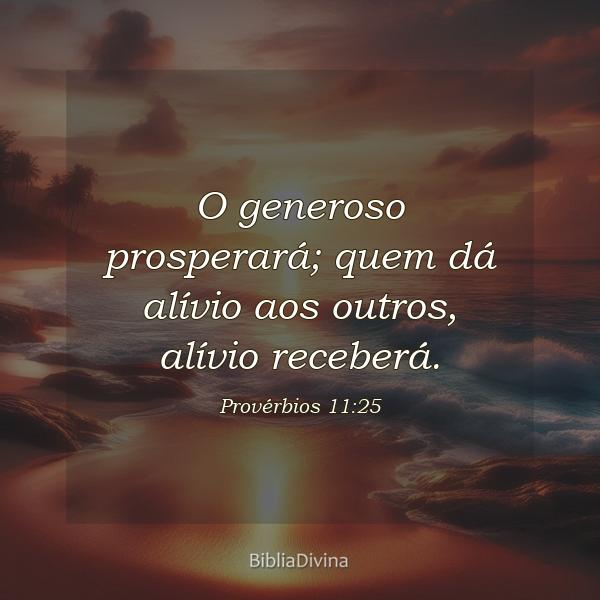 Provérbios 11:25