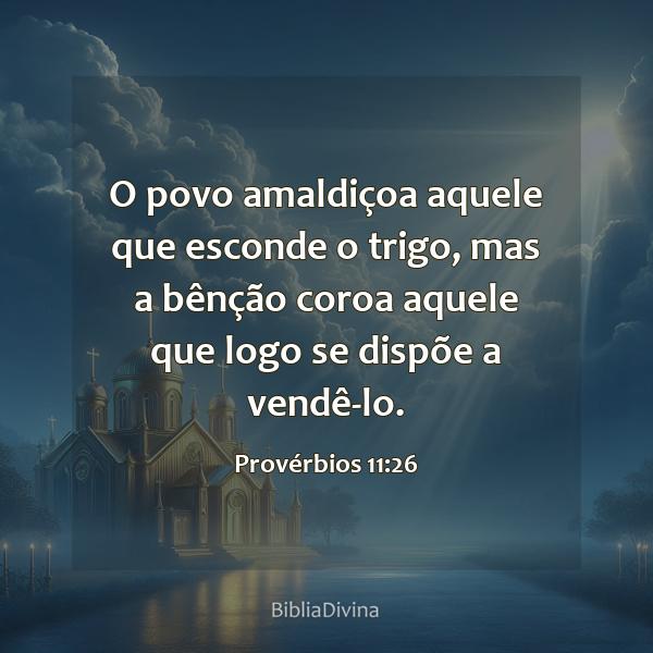 Provérbios 11:26