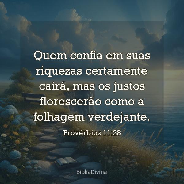 Provérbios 11:28