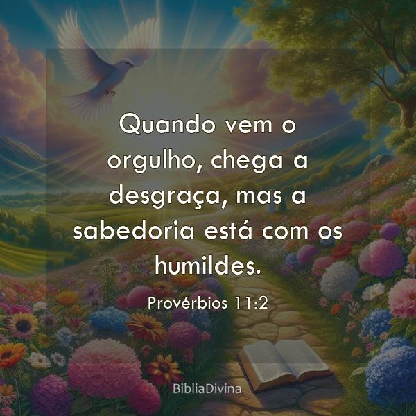 Provérbios 11:2