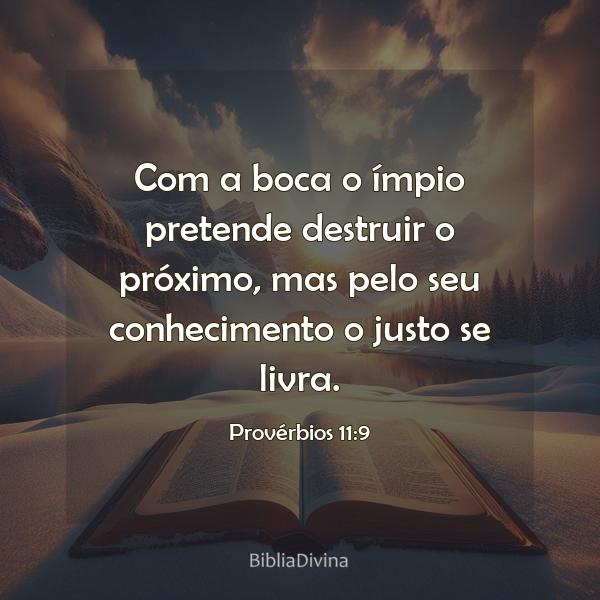 Provérbios 11:9