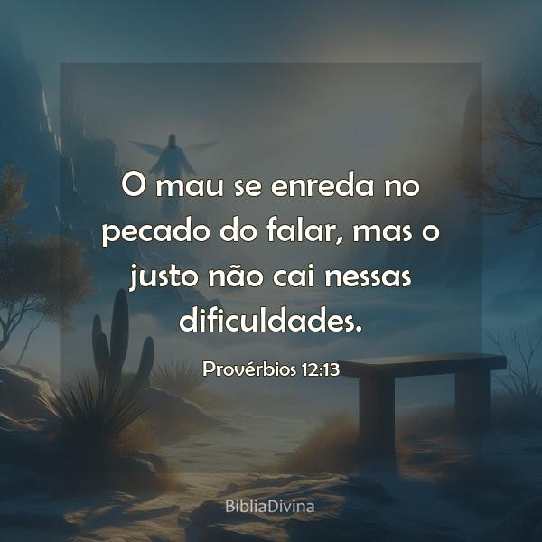 Provérbios 12:13