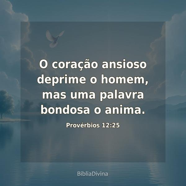 Provérbios 12:25