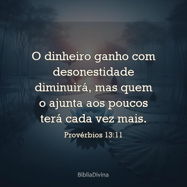 Provérbios 13:11